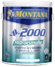 Pintura Montana Av2000 Hidroesmalte Satinado Blanco