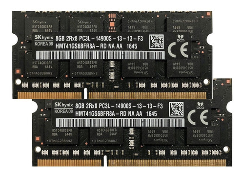 Kit Memoria Ram 16gb (2x8g) Ddr3l 1600 Mhz iMac 2014 27 