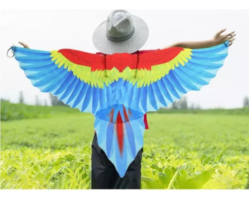 Conjunto De Disfraz De Pájaro Para Niños, Capa Con Alas,