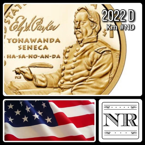 Estados Unidos - 1 Dolar - Año 2022 D - Nativa - Parker
