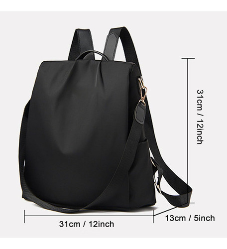 Mochila Mujer Moda Oxford Impermeable Antirrobo Para Mujer