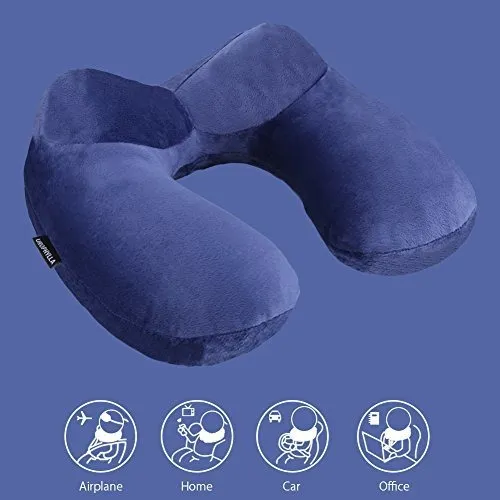 Almohada De Viaje, Urophylla Suave Terciopelo Inflables Viaj
