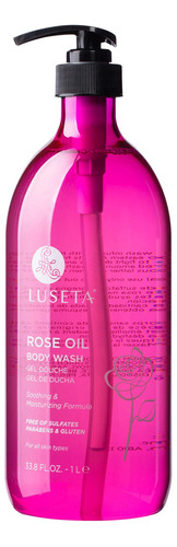 Luseta - Gel De Ducha Con Aceite De Rosa Para Piel Seca Par.