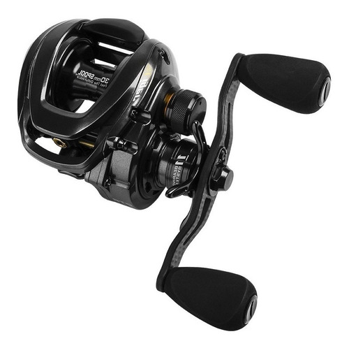 Reel rotativo Marine Sports Liger GTS derecho color negro