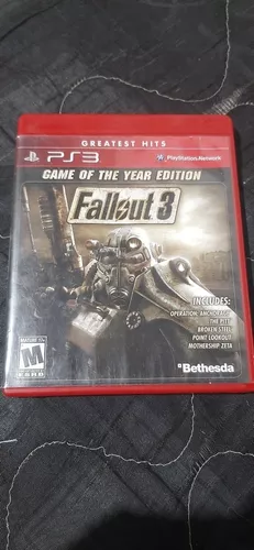 PLAYBRASIL: PS3 Fallout 3 Game Of The Year Edition. JOGO + PATCH