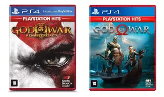 Oferta Kit Jogos Ps4 God Of War 3 + God Of War 2018 Físico