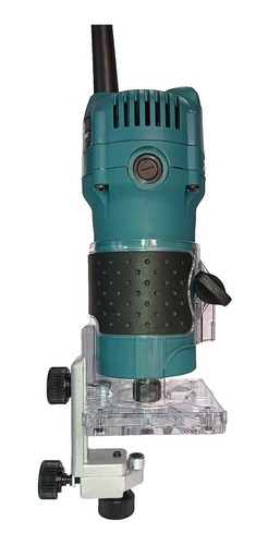 Imagen 6 de 10 de Fresadora Router Makita 3709 De 1/4 220 V 30000 Rpm