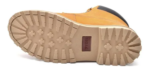 Bota em hotsell couro fork 10004