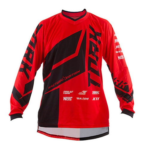 Camisa Motocross Trilha Factory Edition Adulto Original *