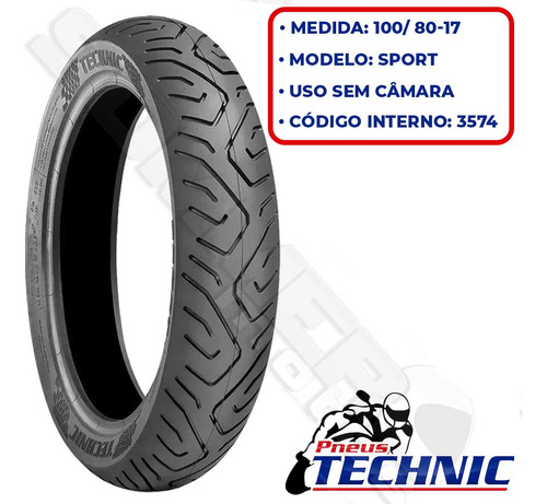 Par Pneu Next250-300/ Cb 300 200 100-80-17+130-70-17 Technic