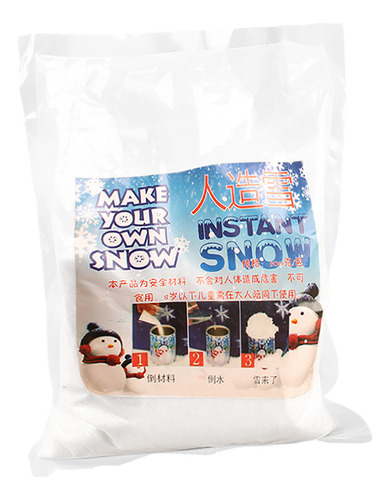 Polvo De Nieve Artificial Z Christmas Que Absorbe La Hinchaz