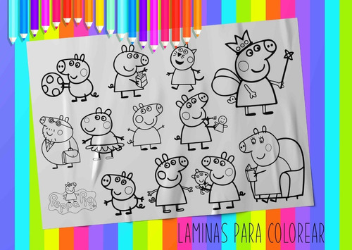 Plantilla Diseño Lamina Para Colorear Dia Del Niño