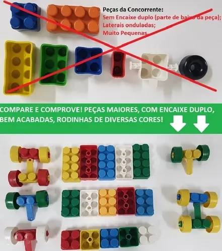 17558] Pizza Place - Mini-Blocos de Montar - 140 peças