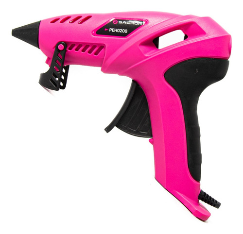 Pistola Silicona Encoladora 11 Mm 20w + 1 Barra Pink
