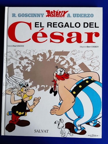 Comic Asterix - El Regalo Del Cesar - Ed Tapa Dura - Nuevo