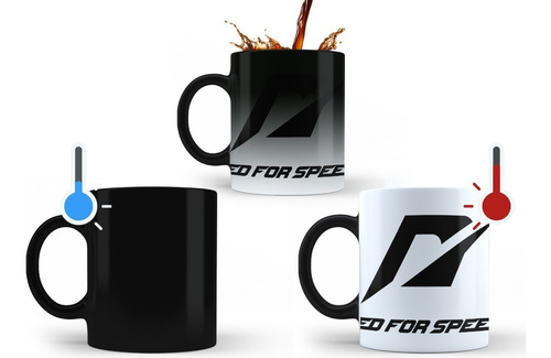 Need For Speed Logo Taza Magica Tu Propio Estilo