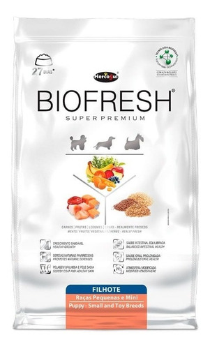 Biofresh Cachorro Raza Pequeña 10kg Con Despacho A Todo Chil