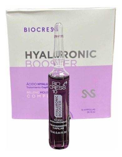 1 Biocress10 Tratamiento Hyaluronic Boo - mL a $969