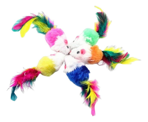 Brinquedo Interativo Realista Para Gato E Rato, 5 Peças,
