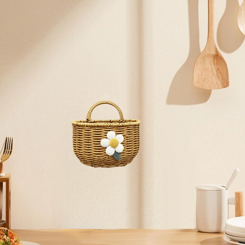 Imitación Del Contenedor De Cesta De Flor De Semicírculo