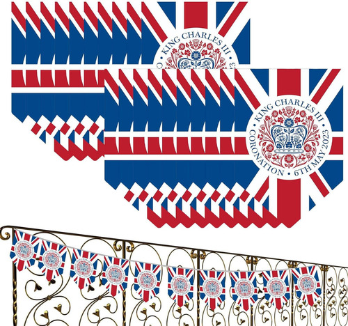 King Charles Iii Flags - Union Jack Mini Coronation