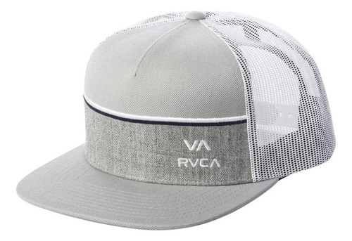 Gorra Trucker Rvca Pier Grey Para Hombre