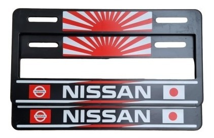 Porta Placas Nissan Versa March Sentra Kicks Solo Numeros Ta