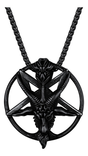 Generic Collar Dije Satán Satánico Baphomet Satanista