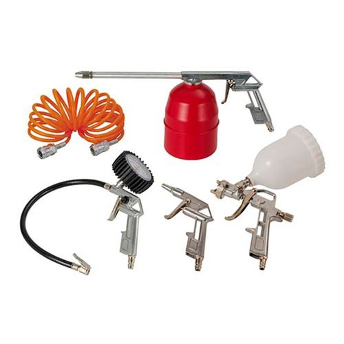 Imagem 2 de 6 de Kit De Ar Com 5 Peças Para Compressor Air Kit 5 Peças Schulz