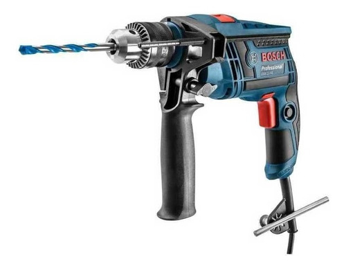 Taladro Percutor Bosch Gsb 13 Re 750w 220v Color Azul Frecuencia 50 Hz