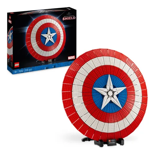 Lego Super Heroes - El escudo del Capitán América 3128 piezas 76262