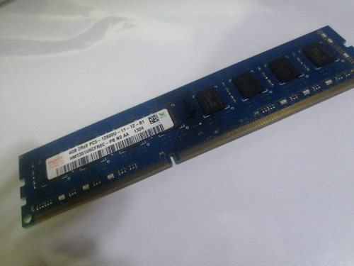 Memoria Ram  4 Gb 2rx8 Pc3 - 12800u -  Hmt351u6fr8c Usada 