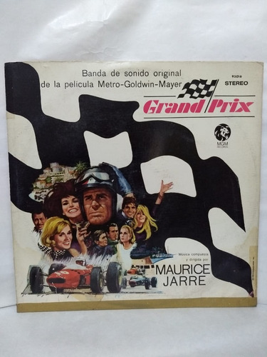 Maurice Jarre - Grand Prix - Vinilo 12  - Nm- Made In Arg