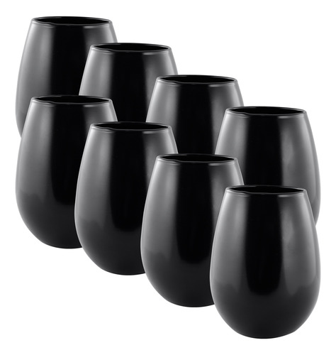 Set X 12 Vasos Vidrio Copón Gourmet 450 Ml Rigolleau 