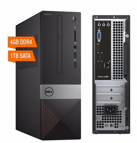 Computadora Dell Vostro 3268, Intel Core I5-7400 3.00 Ghz,