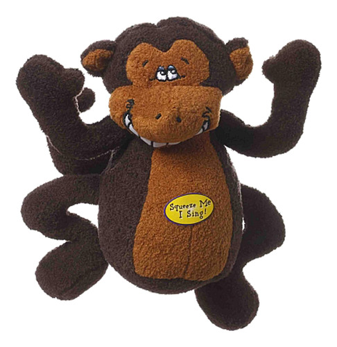 Multipet Deedle Dude Juguete De Peluche Para Perro De Mono C