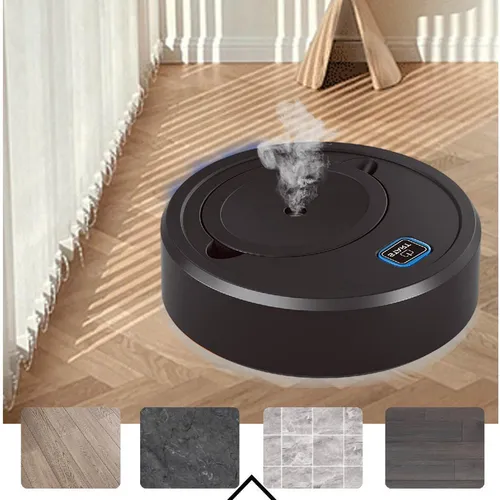 Barredora De Succión De Piso De Aspiradora Negro