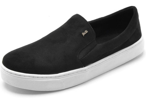 slip on santa lolla suede preto