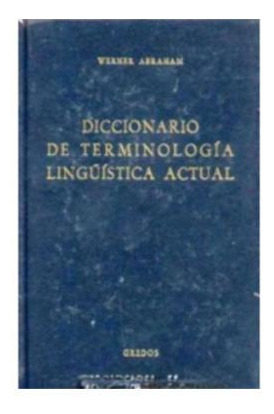 Diccionario De Terminologia Linguistica Actual