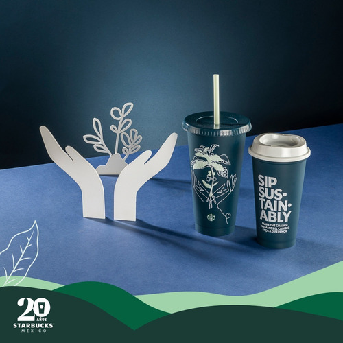 Starbucks Vaso Caliente Earth Day Dia De La Tierra