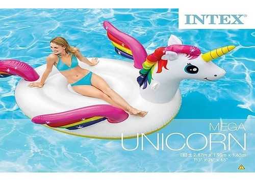 Flotador Unicornio 2,87 Mts X 1,93 Mts X 1,65mts