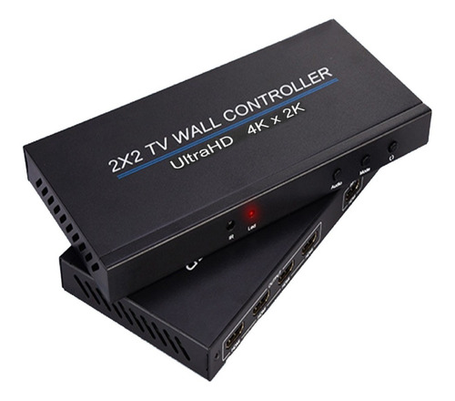 Imagem 5 de 7 de Processador De Video Wall Hdmi 2 X 2 Suporte 4k 60hz