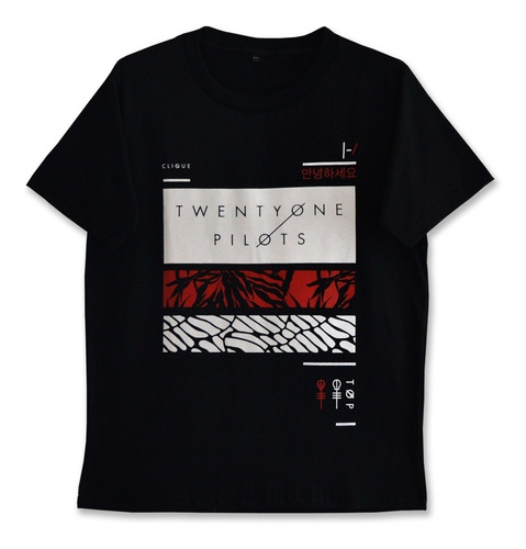 Remera Blurryface Twenty One Pilots Tyler Joseph Josh Dun