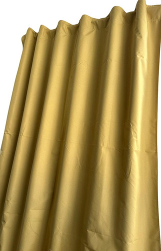 Cortinas Blackout Textil Lavable 220x135 Maiz