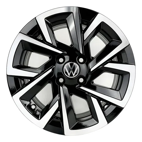 Rodas VW Gol/Up/Saveiro aro 17 4x100 (jogo + bicos)
