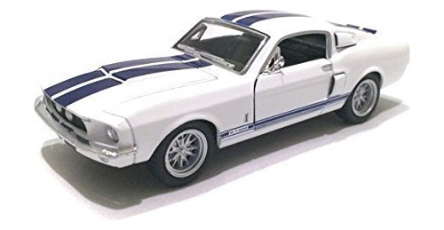 Escala 1/38 1967 Ford Shelby Mustang Gt-500 Fundición A Pres