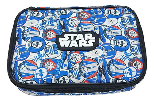 Cartuchera Canopla Mooving 1522245 Starwars Caja Entre Piso