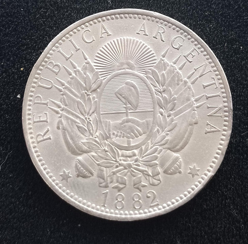 1 Peso Patacon 1882