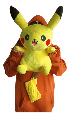 Peluche Pikachu Xxl 48cm Importado Pokemon