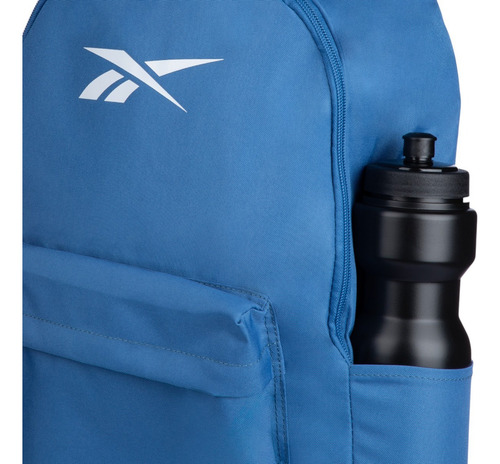Mochila Azul Reebok Classic Backpack Unisex Bp0313 Color Blue Diseño De La Tela Lisa